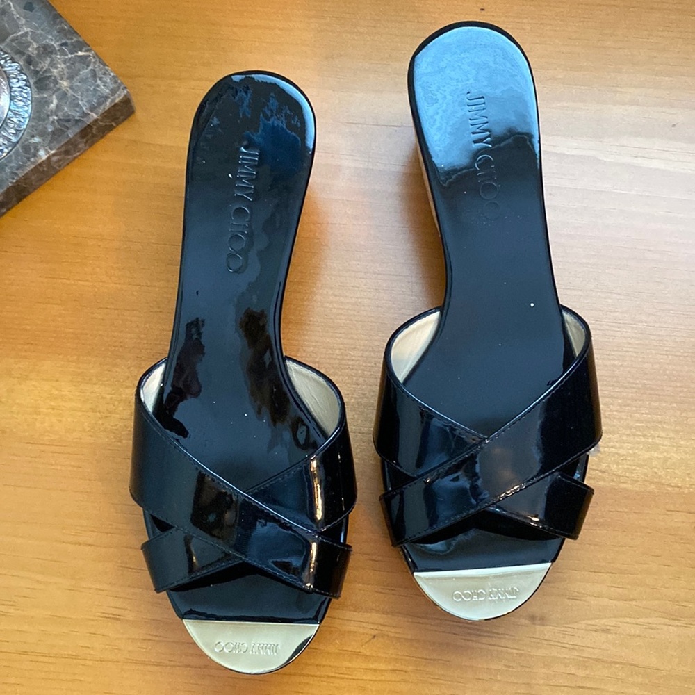Jimmy Choo Cork Platform Size 38